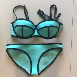 Triangl Blue Bathing suit